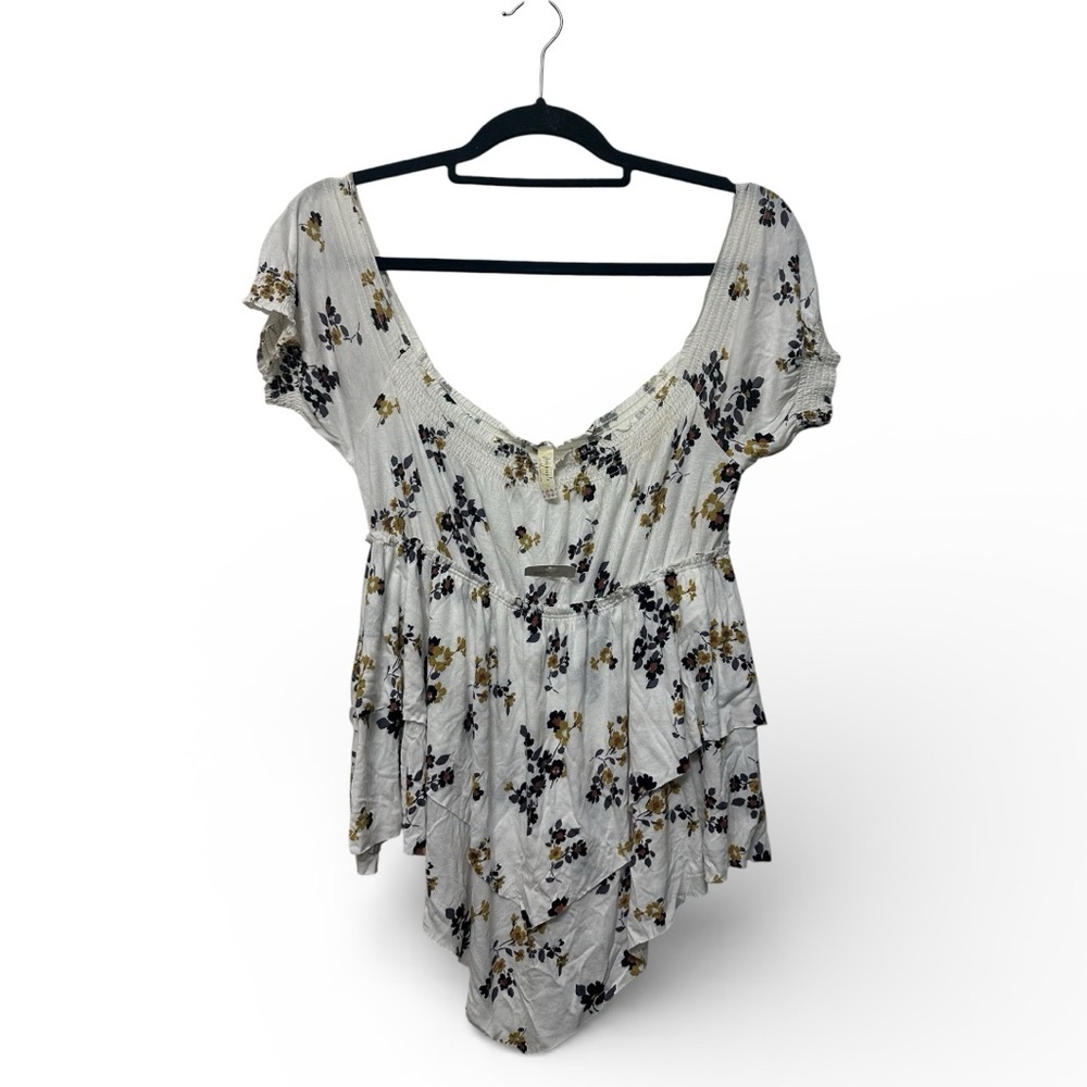 NWT Free People Layered Peasant Top- XS